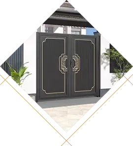 Cast Aluminum Door