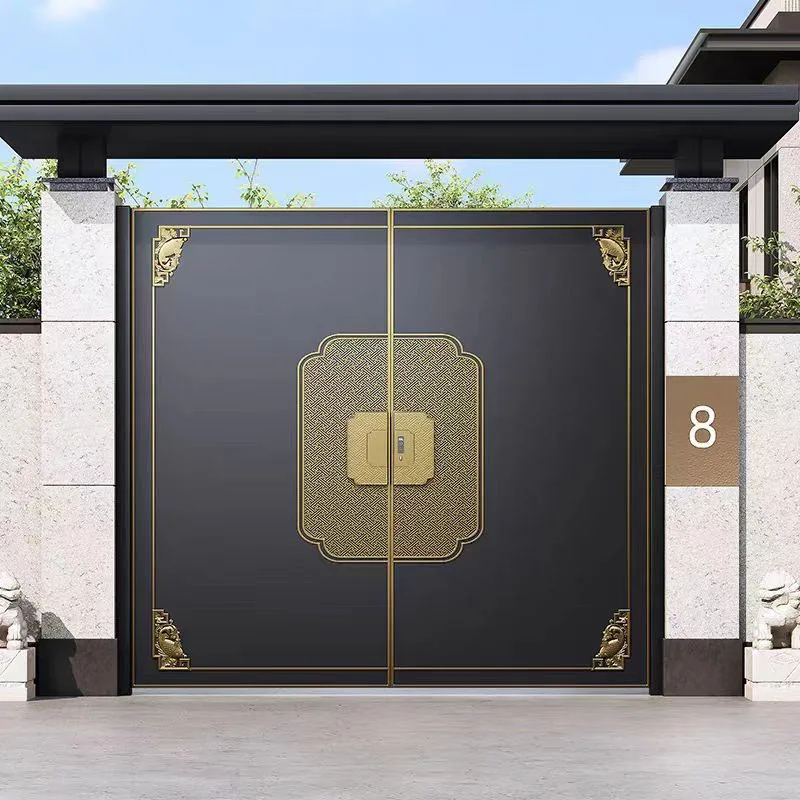 Aluminum Art Courtyard Gate