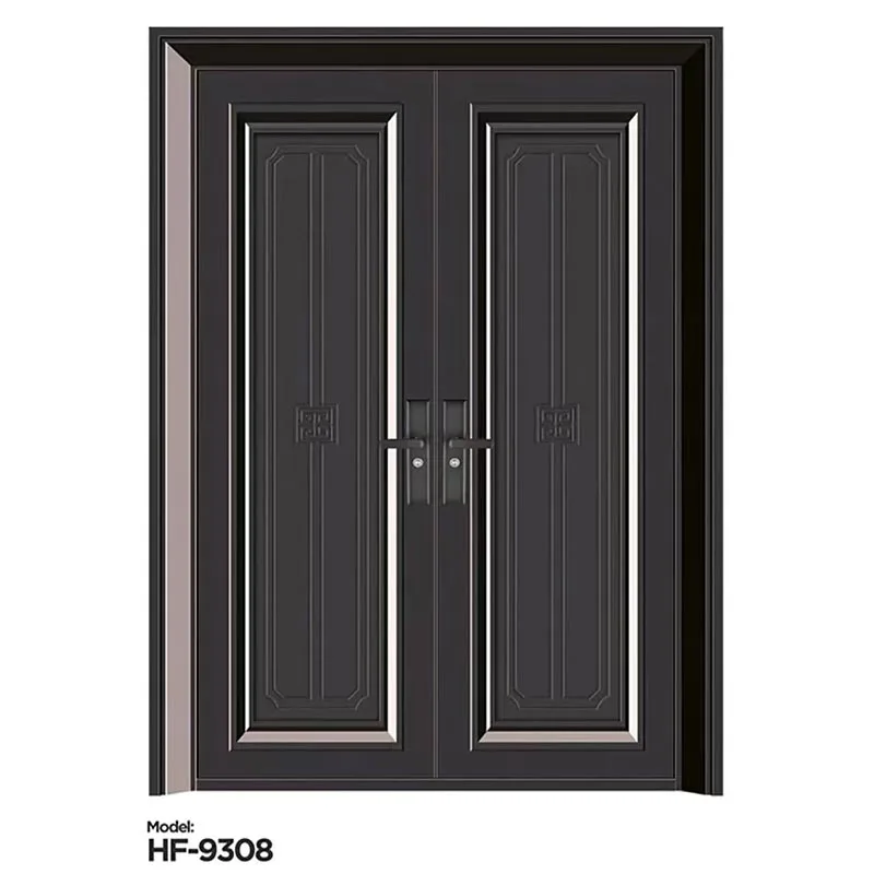 Fire-Resistant Copper-Aluminum Double Door