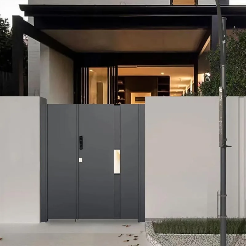 Villa Thermal Break Insulated Cast Aluminum Courtyard Gate